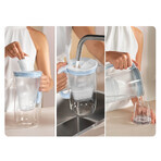 Brita Glas, 2,5 Liter Glasfilterkrug + Maxtra Pro Pure Performance Pure Performance Filter, 1 Stück