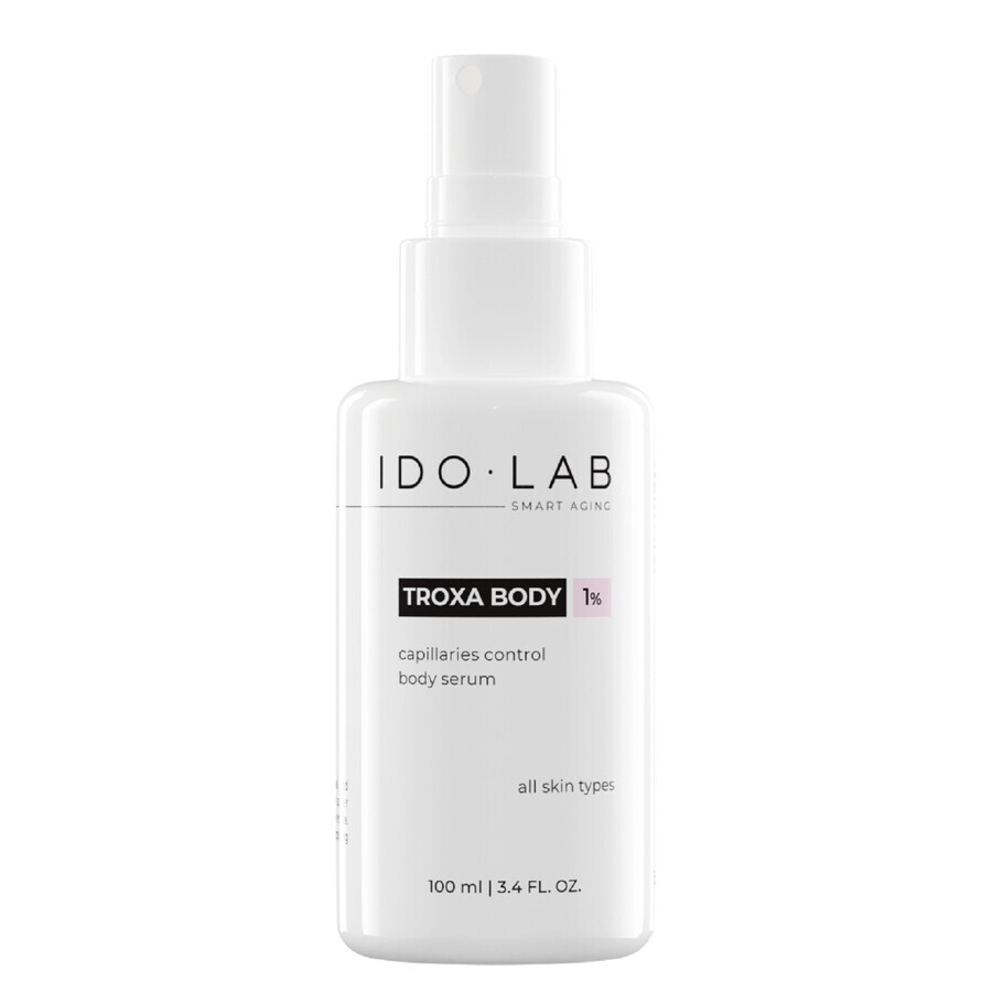 Ido Lab Troxa Body, ser corporal anti-edem și de întărire vasculară, 100 ml