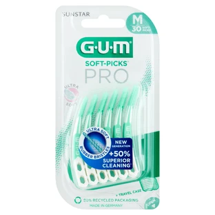 Sunstar Gum Soft-Picks Pro, interdental cleaners, medium, 30 pieces