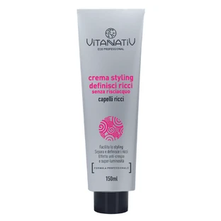 Vitanativ, lockenstärkende Stylingcreme ohne Spülung, 150 ml