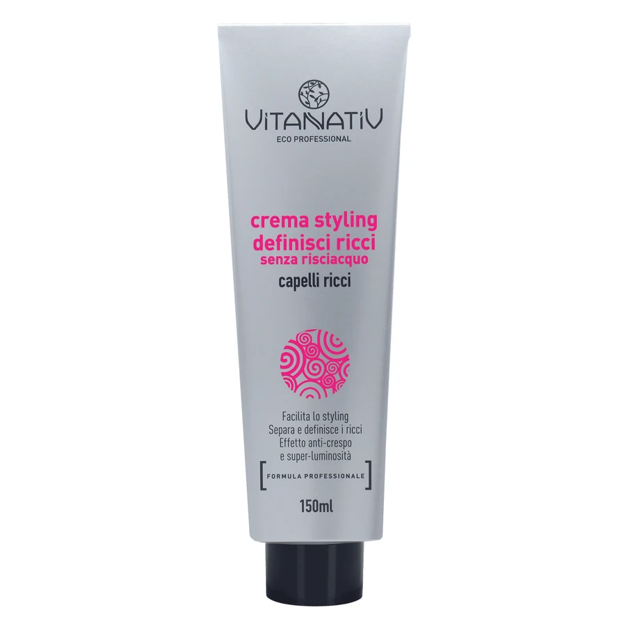Vitanativ, lockenstärkende Stylingcreme ohne Spülung, 150 ml