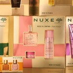 Nuxe Bestsellers Set Huile Prodigieuse Florale, Trockenöl, 50 ml + beruhigendes 3-in-1 Mizellenwasser, 100 ml + Rosen-Lippenbalsam, 15 g