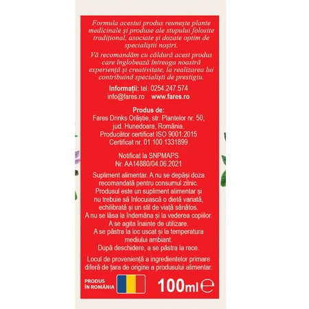 Biosept honing en propolis siroop, A13, 100 ml, Fares