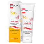 Set Emolium Suncare SPF 50+, Sonnenschutzmittel 50 ml + Sonnenschutzspray 100 ml + Sonnenschutzlotion 125 ml + Badetuch gratis