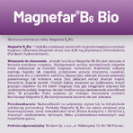 Magnefar B6 Bio 60 mg + 6,06 mg, 60 Filmtabletten