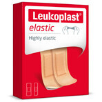 Set Leukoplast Elastic, Pflaster mit Wundauflage, 2 Größen, 2 x 20 Stück