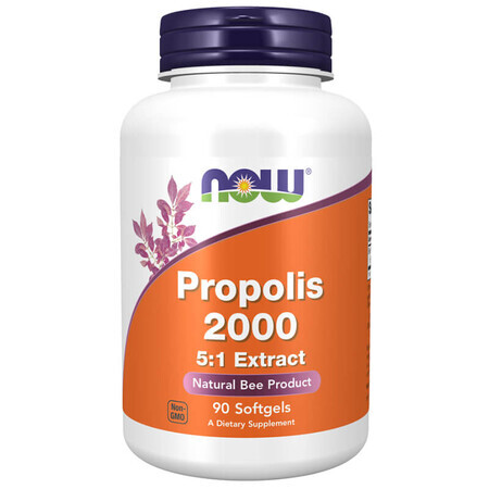 Now Foods Propolis 2000 5:1 Extrakt, 90 Kapseln