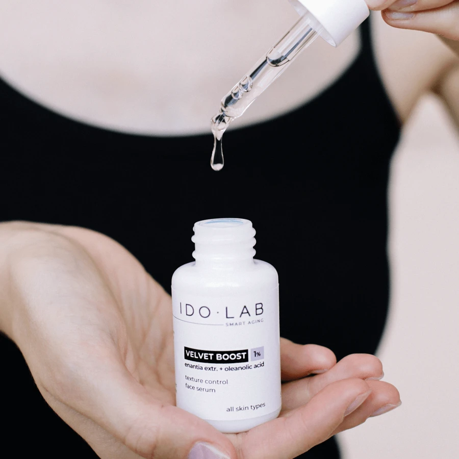 Ido Lab Velvet Boost, sérum alisante y lifting, 30 ml