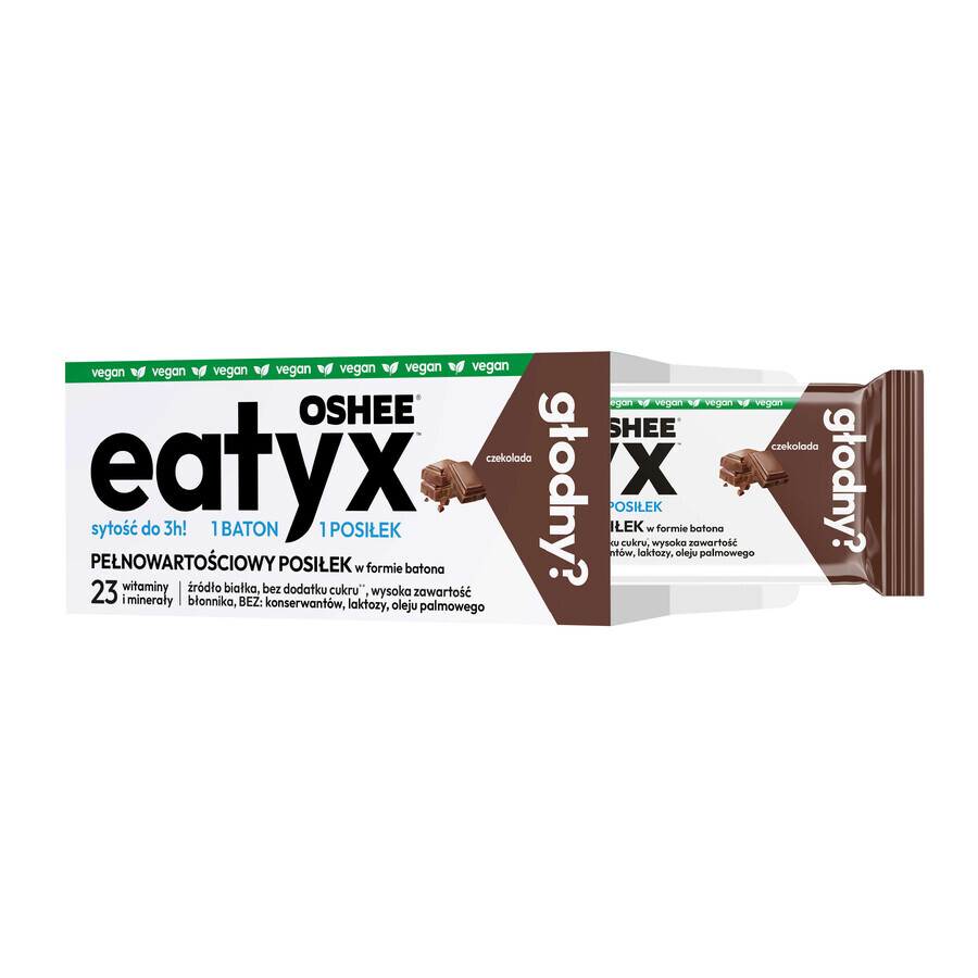 OSHEE Eatyx, vegano, chocolate, 60 g