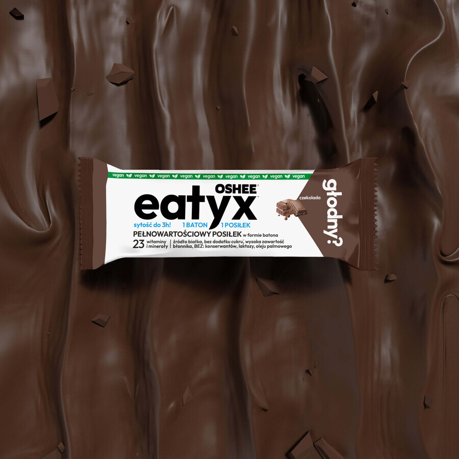 OSHEE Eatyx, vegano, chocolate, 60 g