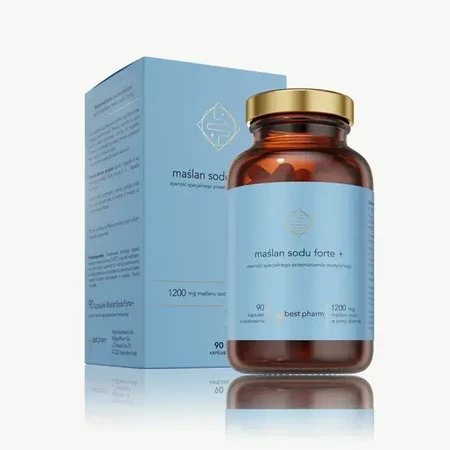 MyBestPharm Natriumbutyrat Forte+, 90 Kapseln
