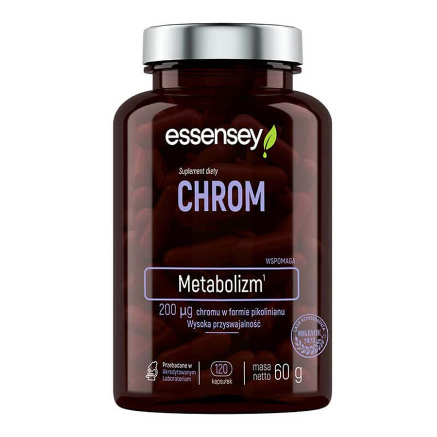 Essensey Chroom, 120 capsules