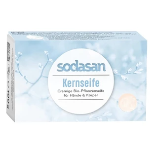 Sodasan, unscented soap, in its purest form, antiallergic, Bio, 100 g