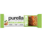 Purella Superfoods Protein, Proteinriegel, Nüsse in Karamell, 45 g