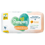 Pampers Harmonie Protect & Care, toallitas húmedas, 3 x 44 unidades