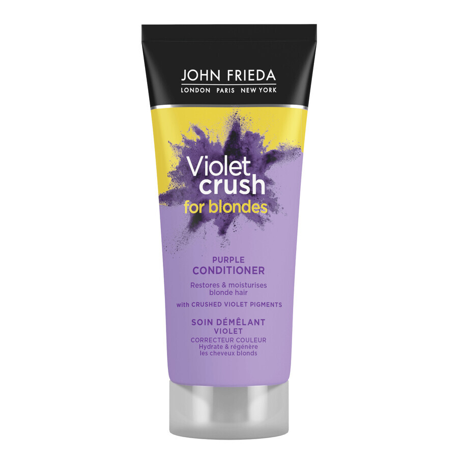 Acondicionador John Frieda Violet Crush, acondicionador tonificante del color, 75 ml