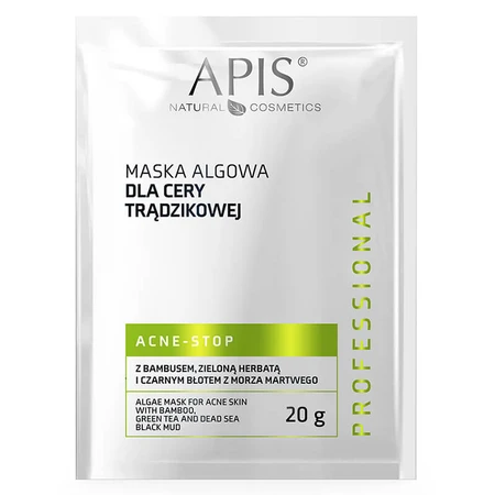 Apis Professional Acne-Stop, algenmasker voor de acnegevoelige huid, 20 g