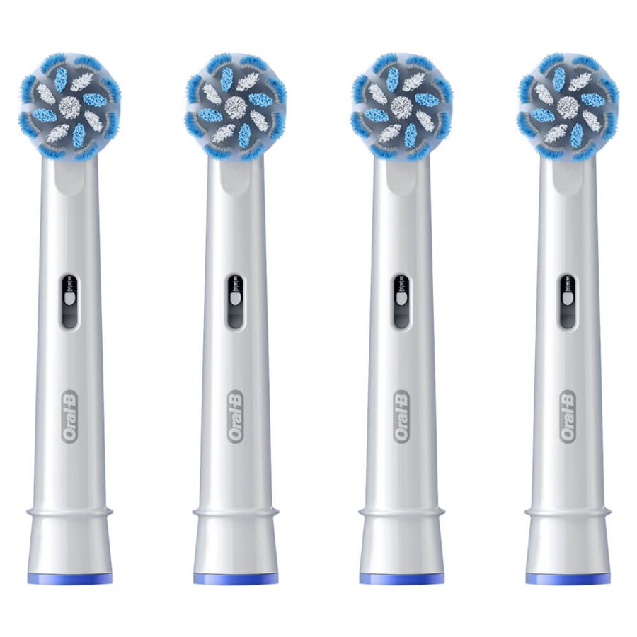 Oral-B Pro Sensitive Clean Ersatzaufsätze für elektrische Zahnbürste, 4 Stück