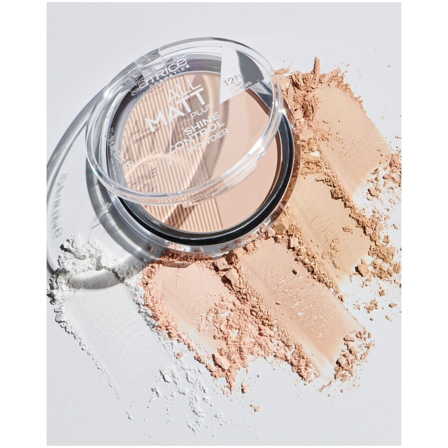 Catrice All Matt Plus Shine Control Poeder, matterend poeder, 030N Warm Beige, 10 g