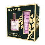 Coffret Nuxe Huile Prodigieuse Florale, huile sèche pour le corps, le visage et les cheveux, 50 ml + Hair Prodigieux, shampooing brillant, 30 ml