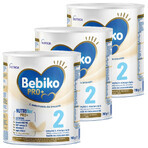 Bebiko Pro+ 2 Set Nutriflor Pro+, latte di proseguimento, oltre 6 mesi, 3 x 700 g