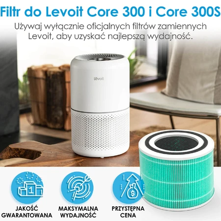 Levoit, antitoxic filter for Core 300 and 300S air purifier, 1 pc