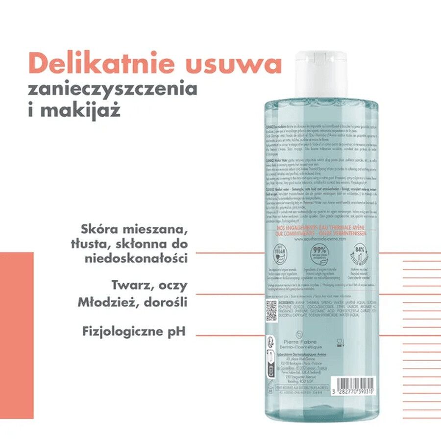 Avene Cleanance, Mizellenwasser, 400 ml