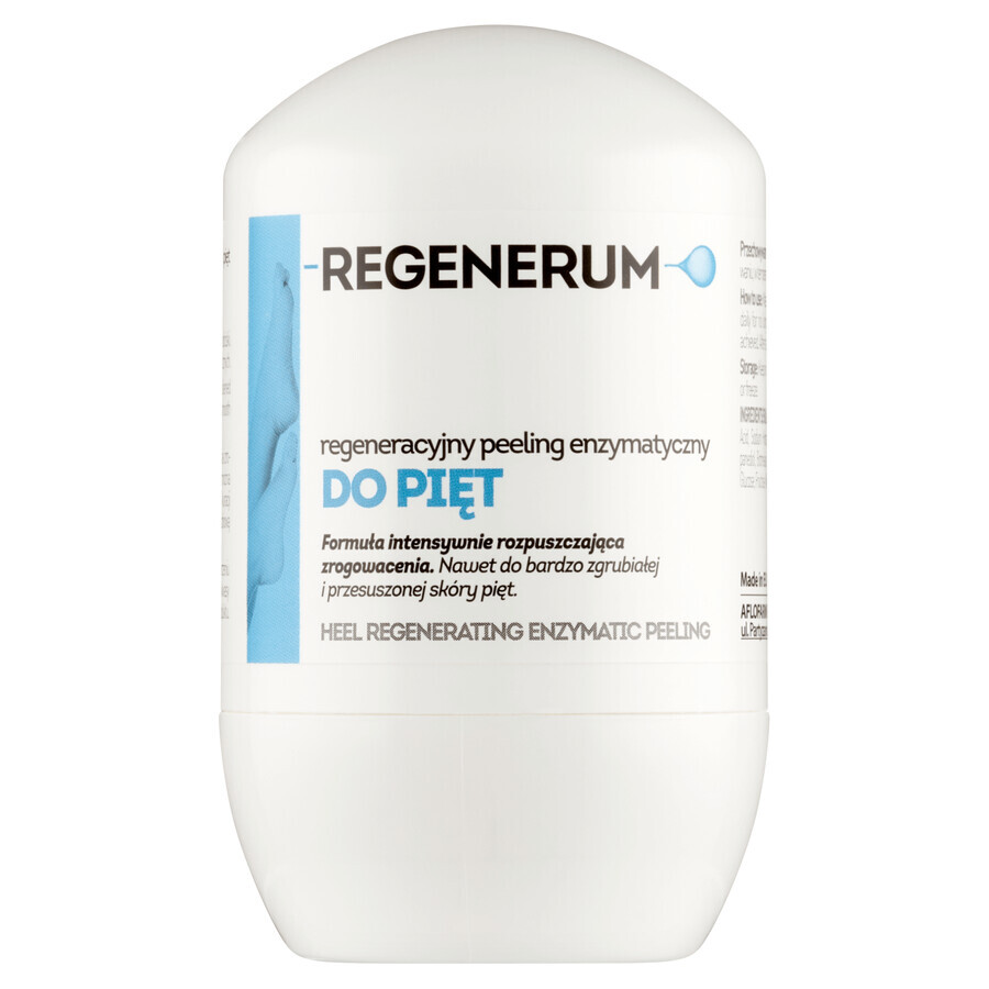 Regenerum Regeneratives enzymatisches Peeling für Fersen, 50 ml