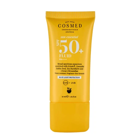 Cosmed Sun Essential, fluid de protecție solară, SPF 50, 50 ml