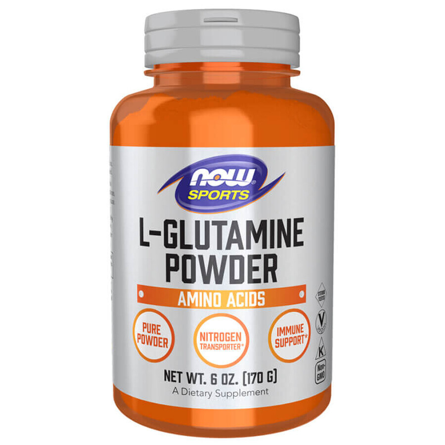 Now Sports L-Glutamine, poudre, 170 g