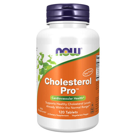 Now Foods Cholesterin Pro, 120 vegane Tabletten