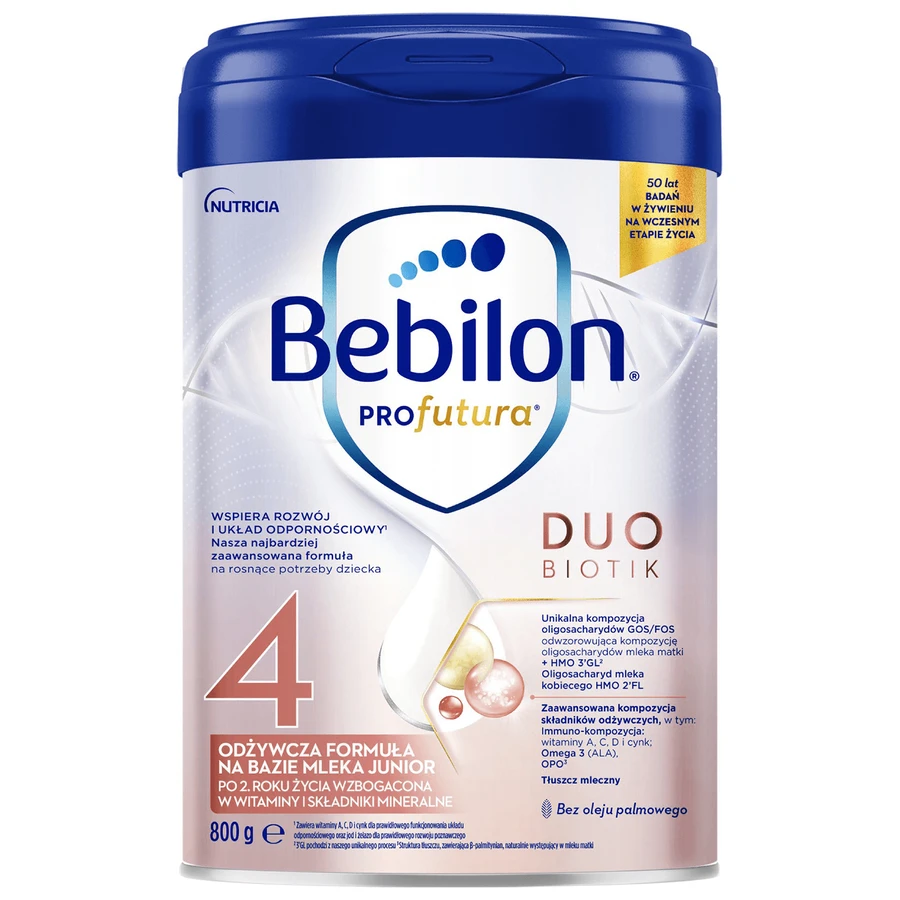 Set Bebilon Profutura Duo Biotik 4, lapte modificat, după 2 ani, 3 x 800 g