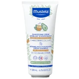 Mustela nährendes Shampoo für leichtes Entwirren, langes, lockiges, gewelltes Haar, ab Tag 1, 200 ml