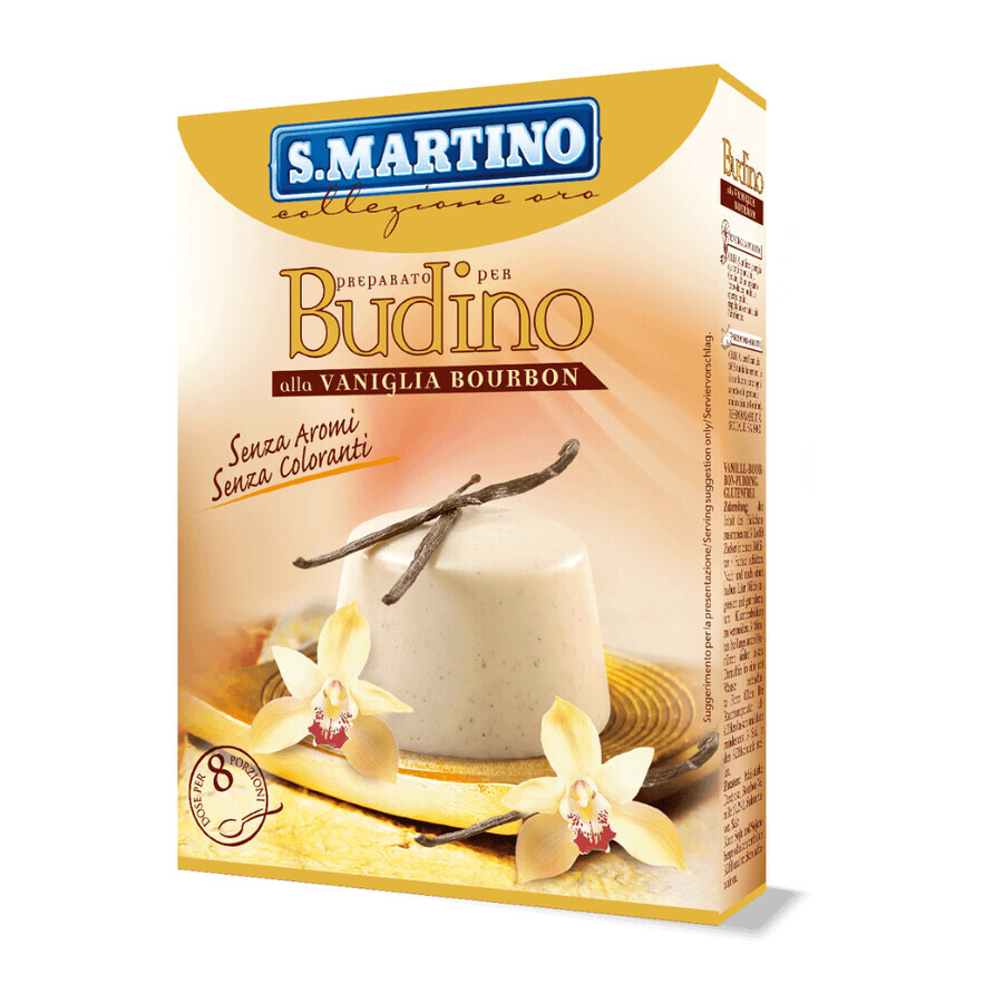 Zubereitung für Bourbon Vanillepudding glutenfrei, 70 g, S.Martino