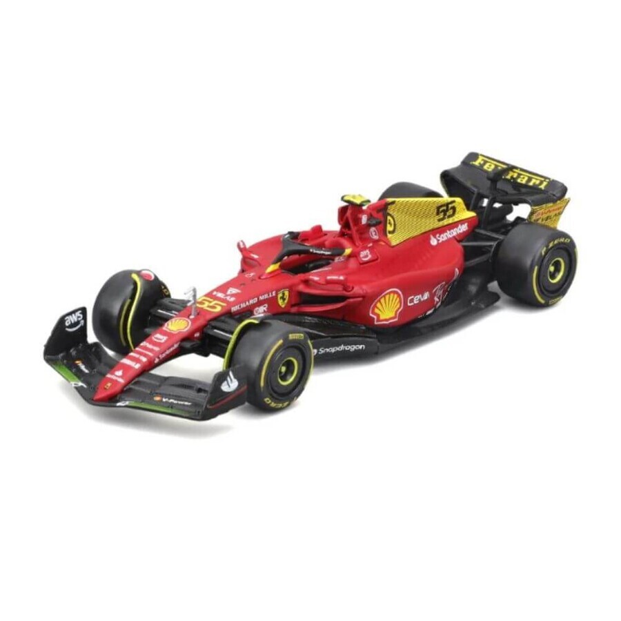 Ferrari F1-75 Italiaanse GP Editie (2022) Charles Leclerc, +3 jaar, 1:43, Bburago