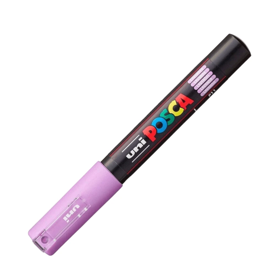 Water-based marker PC-1M Uni, 0.7 MM, Purple Lavender, Posca