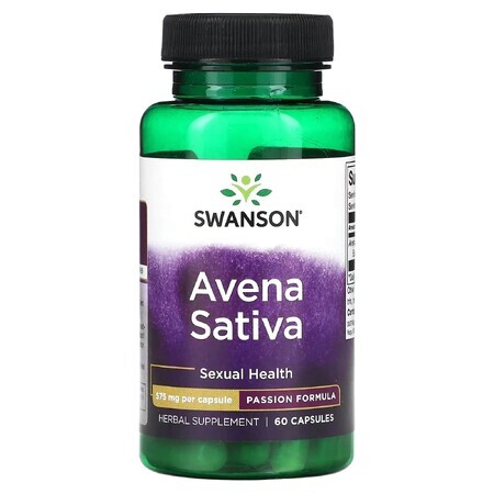 Avena Sativa, 575 mg, 60 Kapseln, Swanson