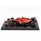 Ferarri SF-23 Modellauto mit Charles Leclerc Helm, +14 Jahre, 1:43, Flat Red, Bburago