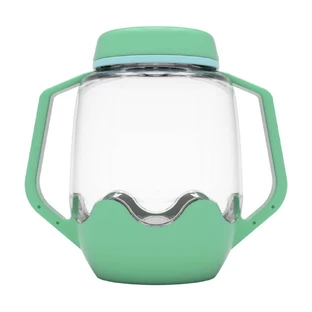 Jar for sensory play, Green, Glo Pals