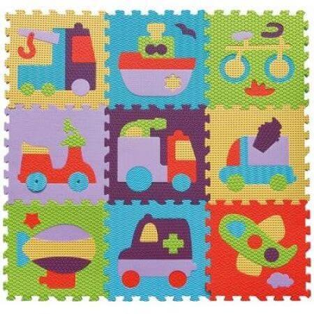 Transport-Puzzle-Matten, 92x92 cm, BabyGreat