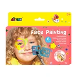 Face painting kit with flower and butterflies, +3 years, Avenir