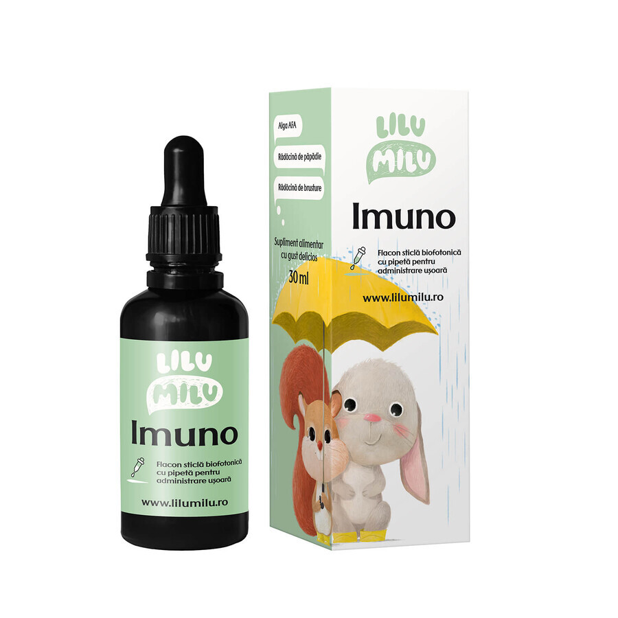 Kinder-Immunitätstropfen Imuno, 30 ml, Lilu Milu