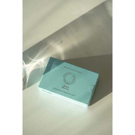 Supplement op basis van elektrolyten Aqua Revive, 10 sachets x 2 g, Youth Essentials