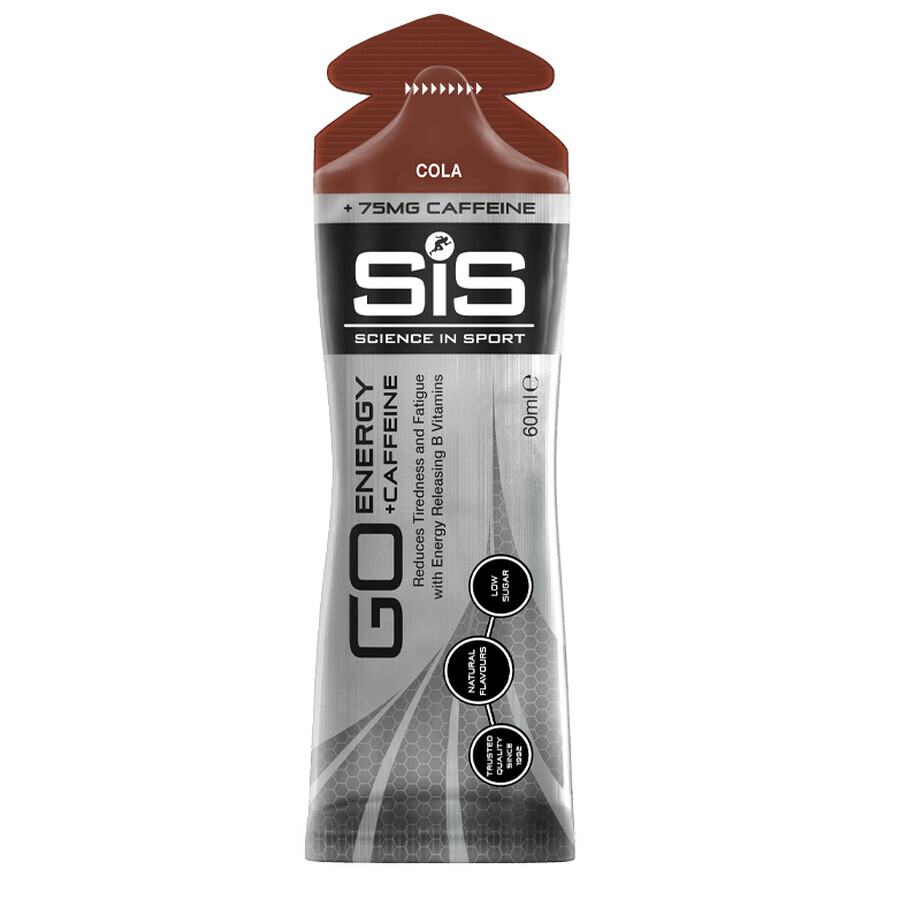 SIS GO Energy Caffeine Cola Energy Gel, 60 ml, Science In Sport