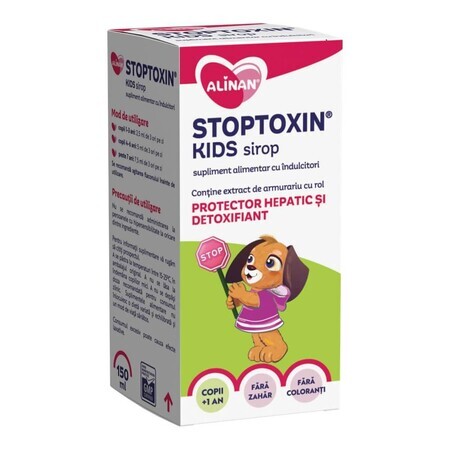 Jarabe infantil Stoptoxin Alinan, 150 ml, Fiterman Pharma