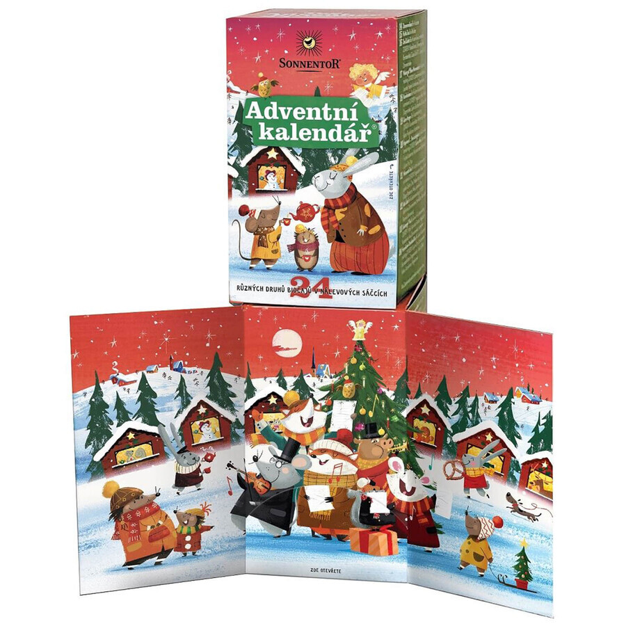 Set Sonnentor, Tee und Tees für den Adventskalender, 37,5 g