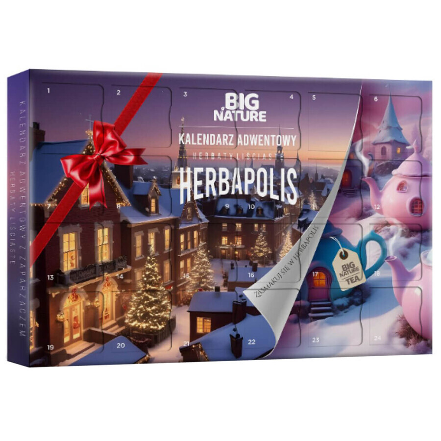 Big Nature Herbapolis Set, Adventskalender mit Tees, 150 g