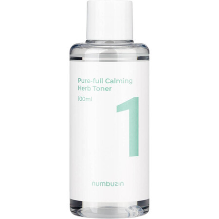 Beruhigendes Gesichtswasser No.1 Pure-Full Calming Herb, 100 ml, Numbuzin