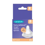 Natural Wave Teat, XS, 2 pieces, Lansinoh