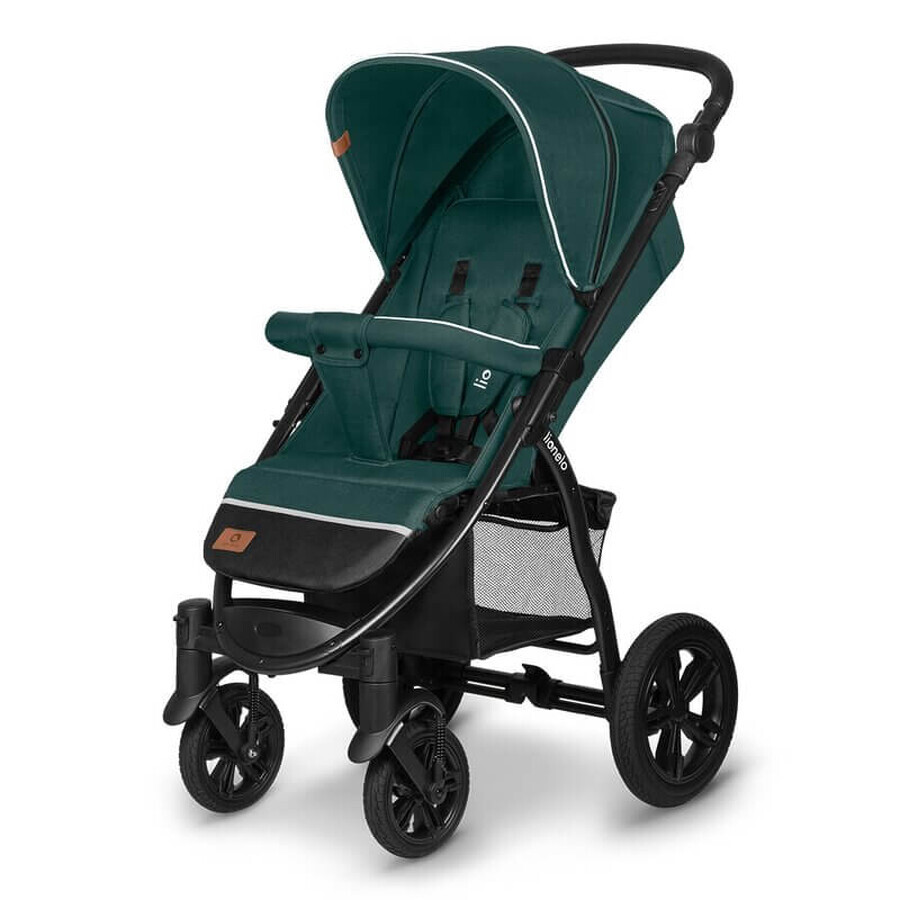 Sportkinderwagen Annet Tour, von Geburt bis 22 kg, Grün-Türkis, Lionelo